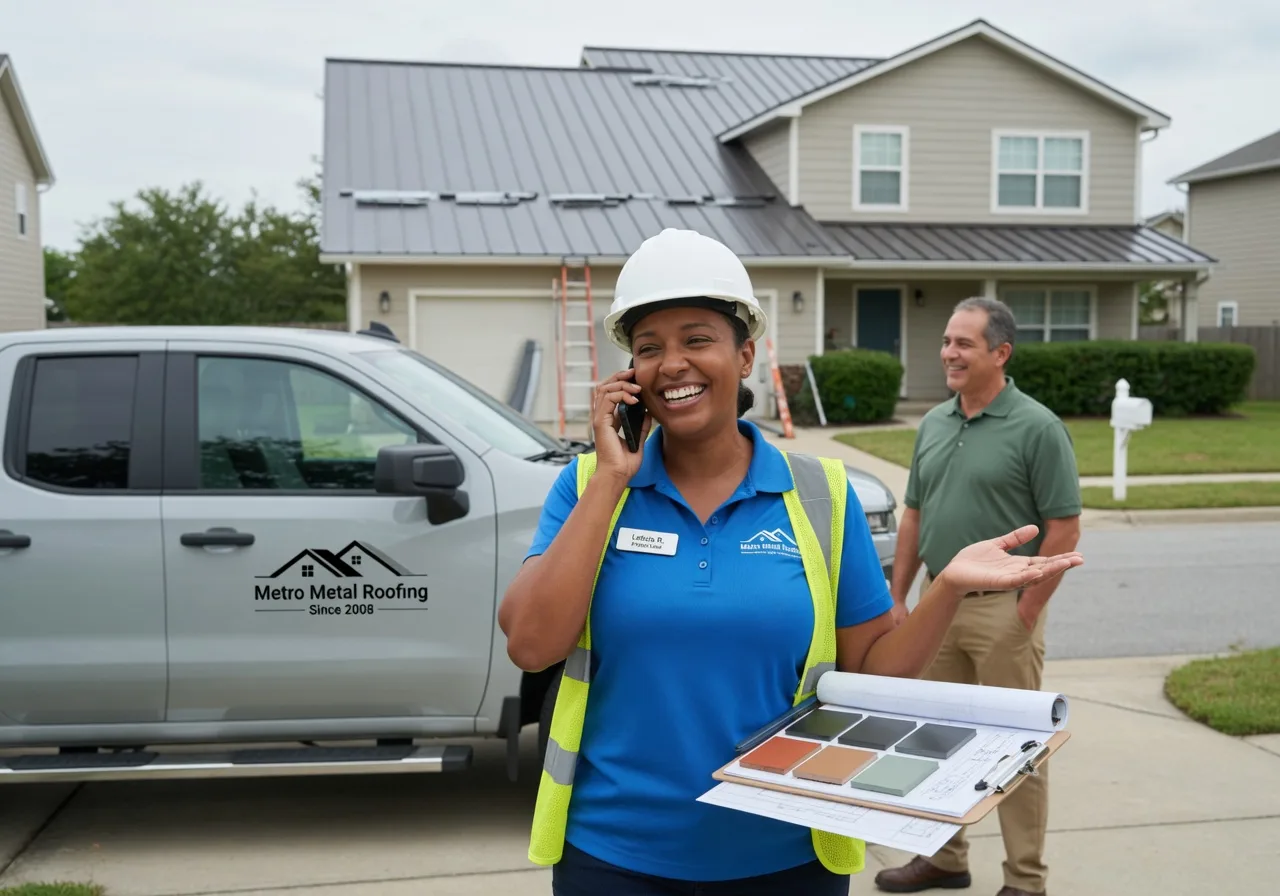 Storm Damage Metal Roof Repair in Brownsboro, AL